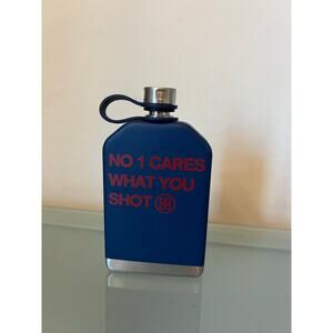 G/Fore Tempercraft Golf Flask 8oz No One Cares What You Shot Stainless Steel
